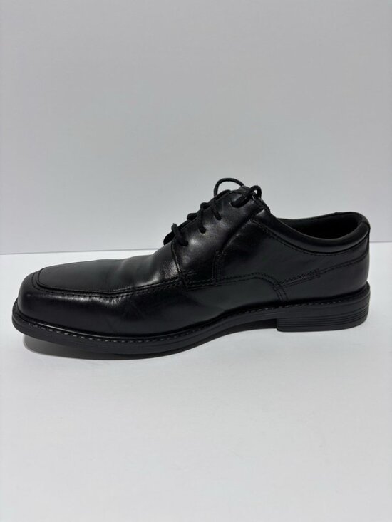 Bostonian Men’s Ipswhich Apron Black Leather Oxford, Size 10 Wide main image 6